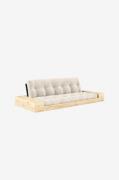 Karup Design - Base Sovesofa m. 2 sidebokse Tre-personers - Hvid - Sov...