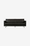 BePureHome - Soffa Rodeo 2,5-sits, klassisk stil - Sort - Sofaer - - H...