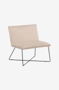 Venture Home - Lænestol X-lounge - Beige - Lænestole - - Homeroom