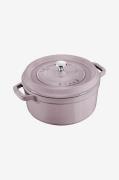 Staub - Gjutjärnsgryta 24 cm - Rosa - Gryder & kasseroller - - Homeroo...