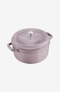 Staub - Gjutjärnsgryta 26 cm - Rosa - Gryder & kasseroller - - Homeroo...