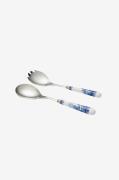 Salatbestik Blue Italian 2 stk. 25 cm