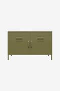 Dorel Home - Skab med to låger Cache - Grøn - Skænke & sideboards - - ...