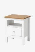 Wood Furniture - Sengebord til ende/side - Hvid - Sengeborde - - Homer...