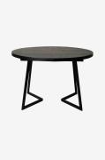 Nordic Furniture Group - Spisebord Röa 120-165 X 120 cm - Sort - Spise...