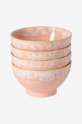 COSTA NOVA - Latte-skål 4-pak - Rosa - Skåle - - Homeroom