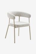 House Nordic - Spisebordsstol Trivia - sæt med 2 - Beige - Stole - - H...