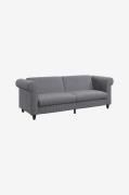 Dorel Home - Sofa 3 Seater Felix Ii - Grå - 3-pers. sofaer - - Homeroo...