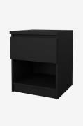 Tvilum - Naia Natbord 1 skuffe - Pakke - Sort - Sengeborde - - Homeroo...