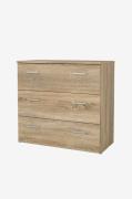 Tvilum - Space Chest 3 skuffer - Pakke - Brun - Kommoder - - Homeroom