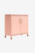 Dorel Home - Skab med 2 døre i Mdf Westerleigh - Rød - Kommoder - - Ho...
