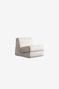 Hanah Home - 1-sædet sovesofa Origami - Beige - Sovesofaer - - Homeroo...