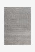 KM Home - Fladvævet tæppe Hawaii - Grå - Fladvævede tæpper - - Homeroo...