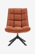 Loft24 - Loungestol Nelly - Brun - Lænestole - - Homeroom