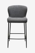 DAN-FORM - Glam barstol 1 pakke - Grå - Stole - - Homeroom