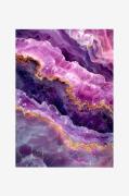 Pelcasa - Magisk landskab - Lilla - Posters - - Homeroom