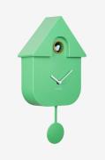 Karlsson - Vægur Modern Cuckoo - Grøn - Vægure og bordure - - Homeroom