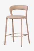 WOOOD - Noble barstol - Beige - Barstole & -taburetter - - Homeroom
