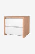 Tvilum - Natbord Next 2 skuffer - Brun - Sengeborde - - Homeroom