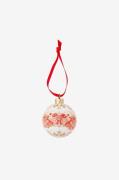 Spode - Bauble Strawberry Thief, Madder 7.5cm - Rød - Julepynt - - Hom...