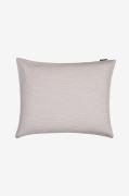 Lexington - Stribet Lyocell Flannel-pudebetræk - Beige - Hovedpuder - ...