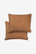 Midnatt - Pudebetræk Dromedary 2 stk - Brun - Hovedpuder - - Homeroom