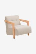 House Nordic - Lounge Chair, Caracas - Beige - Lænestole - - Homeroom