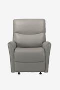Loft24 - Chesley Lænestol Manuel PU - Grå - Lænestole - - Homeroom