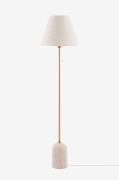 Globen Lighting - Gulvlampe Gino Beige travertin - Beige - Gulvlamper ...