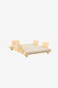 Karup - Social Sofabed W. 4 Pcs Back Rests , 2 Pcs Side Tables And Mat...