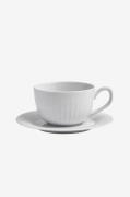 Kähler - Kaffekop med underkop Hammershøi, 25 cl - Hvid - Kopper & kru...