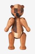 Kay Bojesen - Bjørn Reworked Anniversary lille mixed wood - Brun - Pyn...
