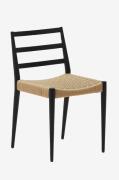 Kave Home - Spisebordsstol - Analy 2-pak - Sort - Stole - - Homeroom