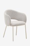 Kave Home - Spisebordsstol - maina 2-pak - Beige - Stole - - Homeroom