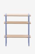 Kave Home - Væghylde - tinn - Blå - Hylder - - Homeroom