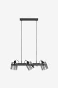 EGLO - Pendellampe Hornwood 2 Black/Transparent - Sort - Loftpendler -...