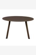 WOOOD - Sofabord Fer diameter 70 cm - Brun - Sofaborde - - Homeroom