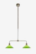 Markslöjd - Pendellampe Vela 2L - Grøn - Loftpendler - - Homeroom