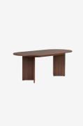 Homitis - Spisebord med udtræk Sorell 160-200 x 90 cm - Brun - Spisebo...