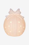 Star Trading - Dekoration Rozy 11cm - Hvid - Julepynt - - Homeroom