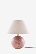 Globen Lighting - Bordlampe Castello 24 Mørkegrøn marmor/beige - Rosa ...