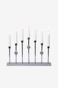 Star Trading - Lysestage Gustavo 7L - Krom - Adventslysestager - - Hom...