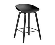 HAY About a Stool (AAS 32) Sort Eg - Sort - H:65cm