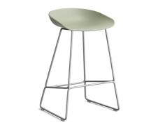 HAY About a Stool (AAS 38) - Pastel Green - Rustfri Stål - 65cm / NEJ ...