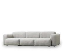 HAY Mags Soft Sofa - Low Arm  - 3 Pers. - Ruskin - 12 / Hvid