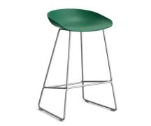 HAY About a Stool (AAS 38) - Teal Green - Rustfri Stål - 75cm (BEMÆRK ...