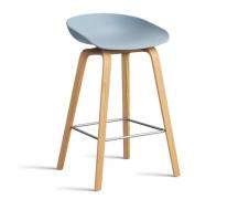 HAY About a Stool (AAS 32) Eg Matlak - Stål Hviler - H:65cm - Slate Bl...