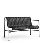 HAY Palissade Cord Dining Bench - Anthracite