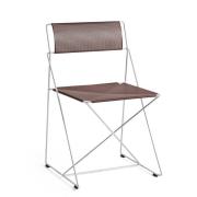 HAY X-Line Chair - Galvanised - Iron Red