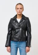 CRÉTON Diva biker jakke  (SORT, L)